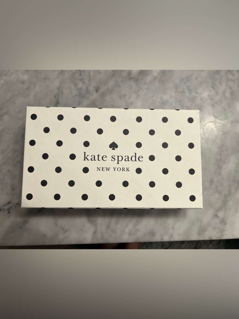 KATE SPADE Cheers
Crossbody Bag!Black & White PolkaDot Leather Purse w/GIFTBox! - Picture 10 of 10